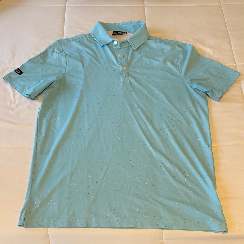 Sky Blue Men's Polo Shirt